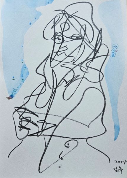 [2024] Untitled, Graphite on paper, Size Unknown